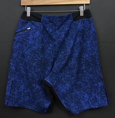 Lululemon Assert Shorts S Small Blue Gray Cannonball Athletic Performance Mens