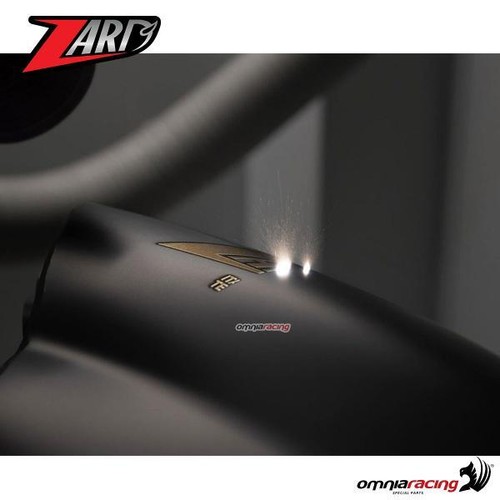Terminale di scarico Zard in titanio omologato per Moto Guzzi V85 TT 2019-2023 - Picture 2 of 5