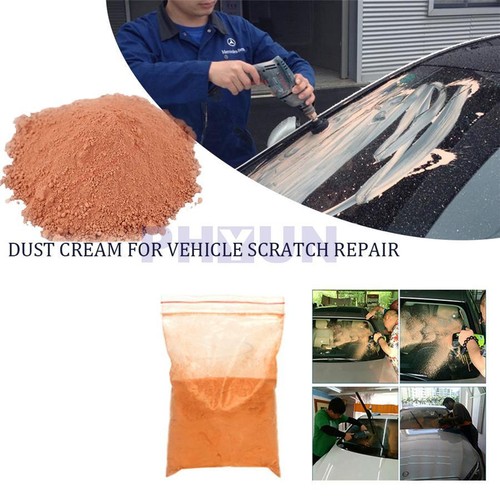 Car Windshield Deep Scratch Remover 8 Oz Cerium Oxide Powder Glass Polishing Kit - Picture 7 of 12
