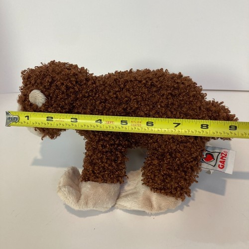 Ganz Webkinz Cheeky Monkey Plush Stuffed Animal Toy HM080 No Code Brown Tan - Picture 9 of 9