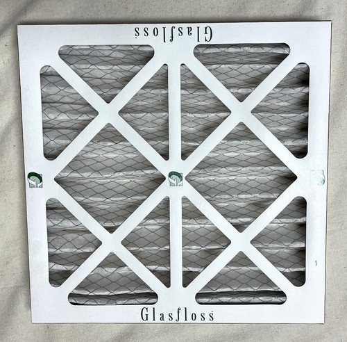 Glasfloss ZL 16x16x2 MERV 10 (FPR 7) plissierte HLK-Luftfilter. 12er Pack - Bild 2 von 14