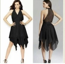 NWOT Guess Twisted Tank Dress Black Size 8