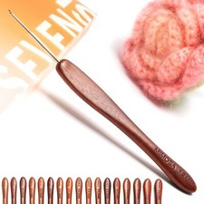Mimosa 1.2mm Single Crochet Hook Available in 0.6mm-6.5mm Ergonomic Hand Poli...