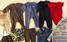 Carters Lot size 6 months 11 pieces pants one pieces shirt shorts pajama