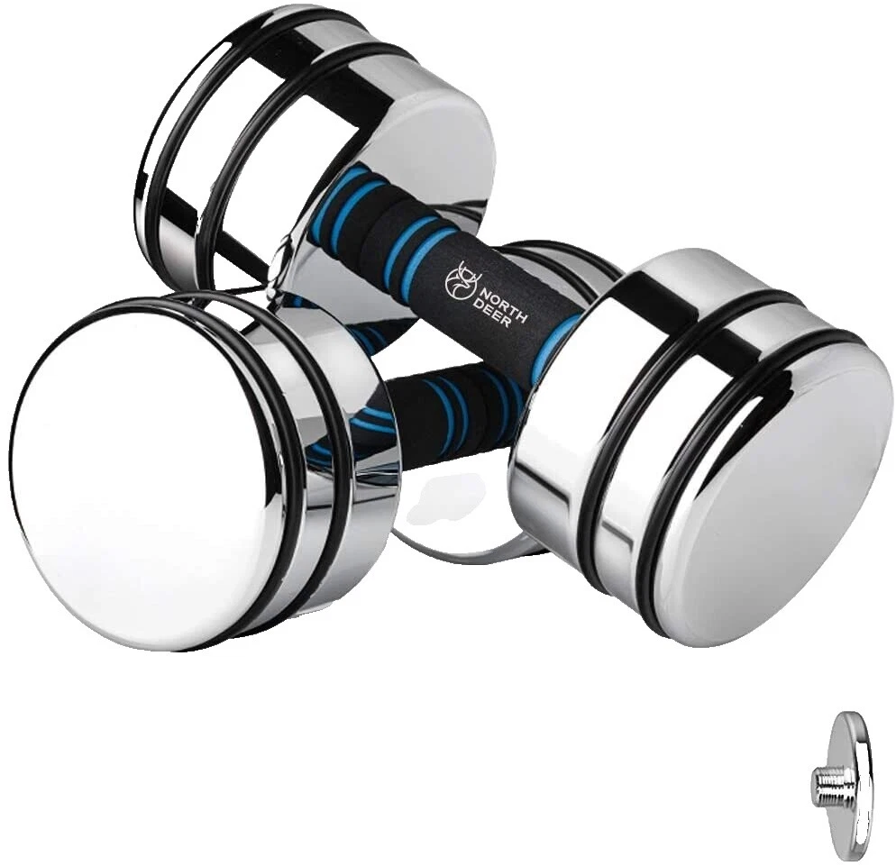 Cromo Mancuernas Ajustables