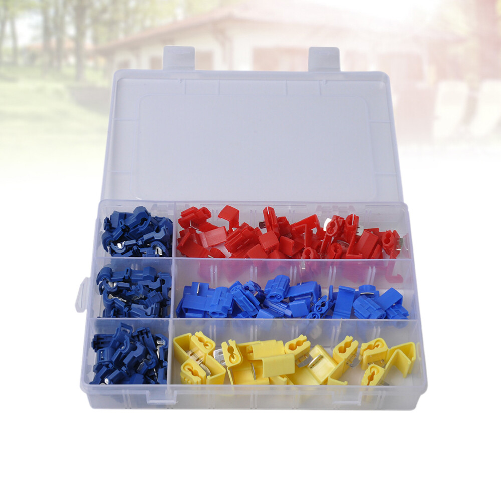 85pcs Push-type Quick-connect Crimping Terminal for Motorcycle Motorbike