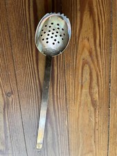 RARE VINTAGE Martini Cocktail Spoon : SILVER PLATE - North Italy - 1970's !!!