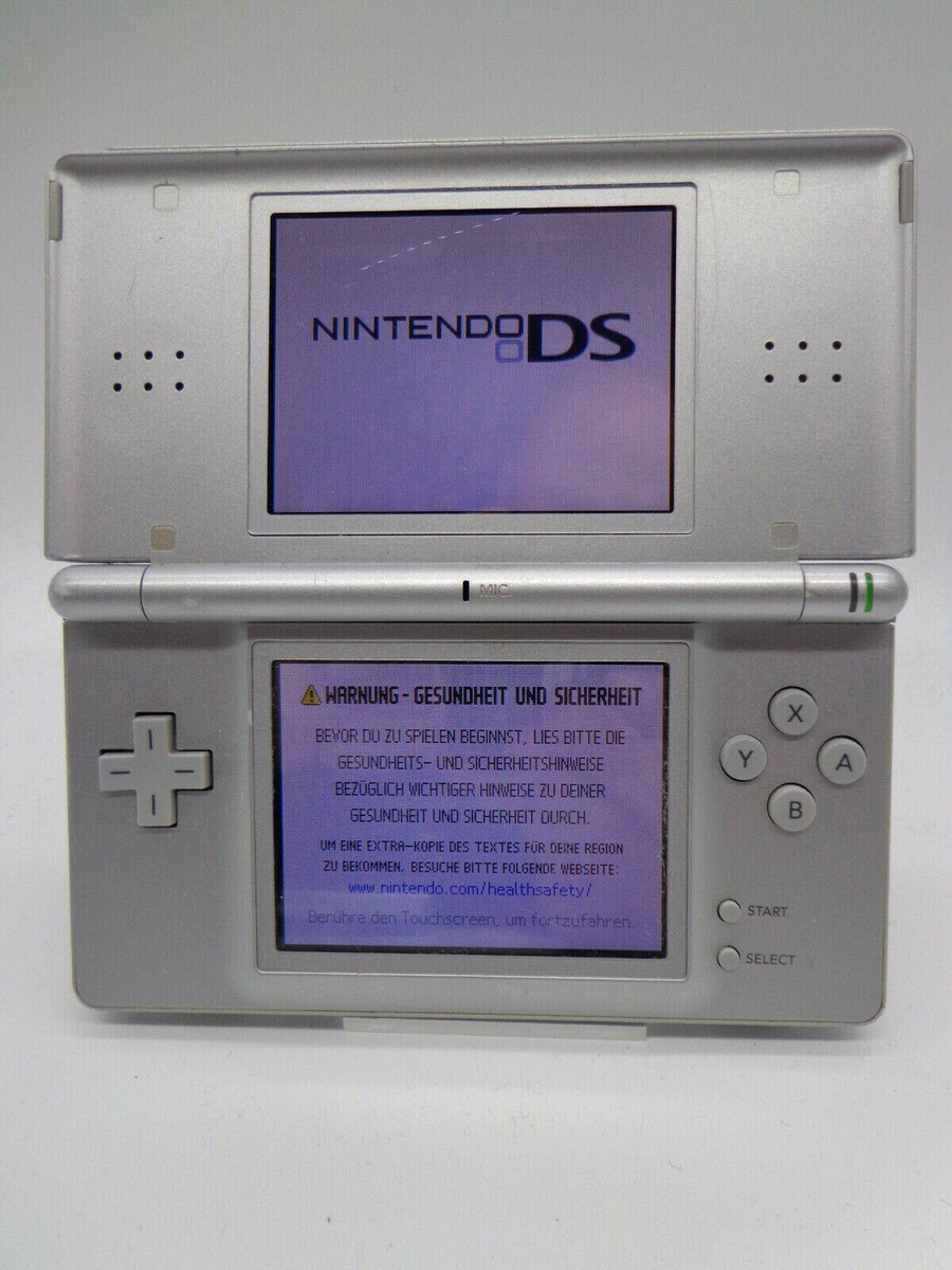 Nintendo DS Lite Console (Silver)(PAL) 11184645 | eBay