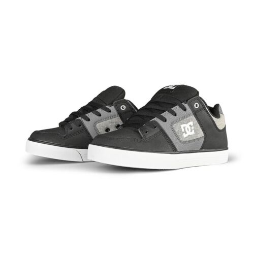 Dc Puro Zapatillas Skate - Negro/Blanco/Armadura - Imagen 2 de 6