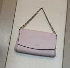 Kate Spade Lavender Clutch w/ Strap