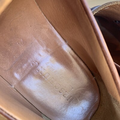 Heschung Pollen Penny Loafer In Hazelnut Leather Slip On UK  display picture 1