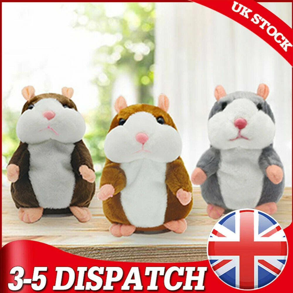 Talking hamster doll sale