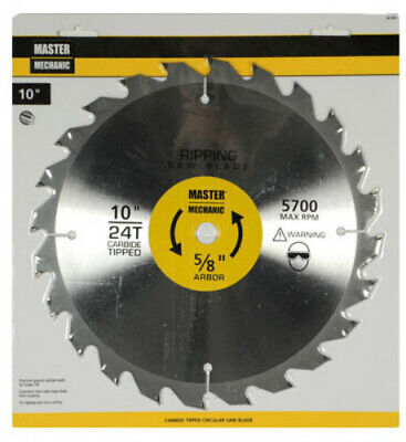 Master Mechanic 8 1//4/" 24 Tooth Carbide Framing Combo Saw Blade 198815 for sale online