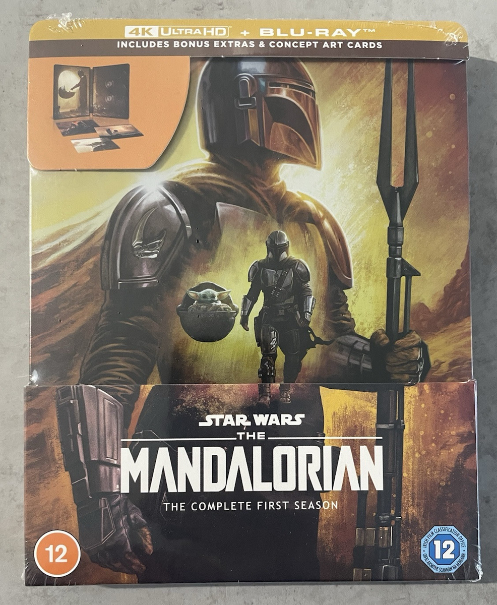 マンダロリアン シーズン1 S1 ULTRA HD 4K Blu-ray スチールブック