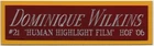 DOMINIQUE WILKINS HAWKS NAMEPLATE FOR AUTOGRAPHED SIGNED BASKETBALL-JERSEY-PHOTO