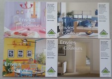 CARTES POSTALES PUBLICITAIRES, LEROY MERLIN, ENVIE DE COULEURS, 4 CARTES VIERGES