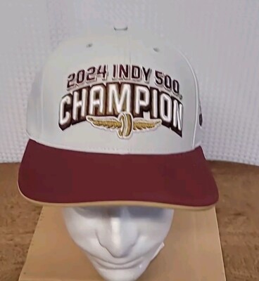 2024 Indy 500 Champion Hat 108TH Running Logo Cap