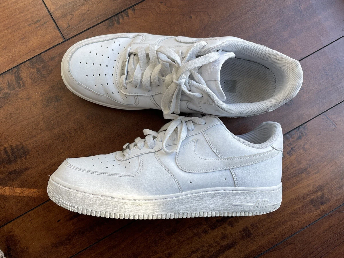 Size 11 Nike Air Force 1 White eBay