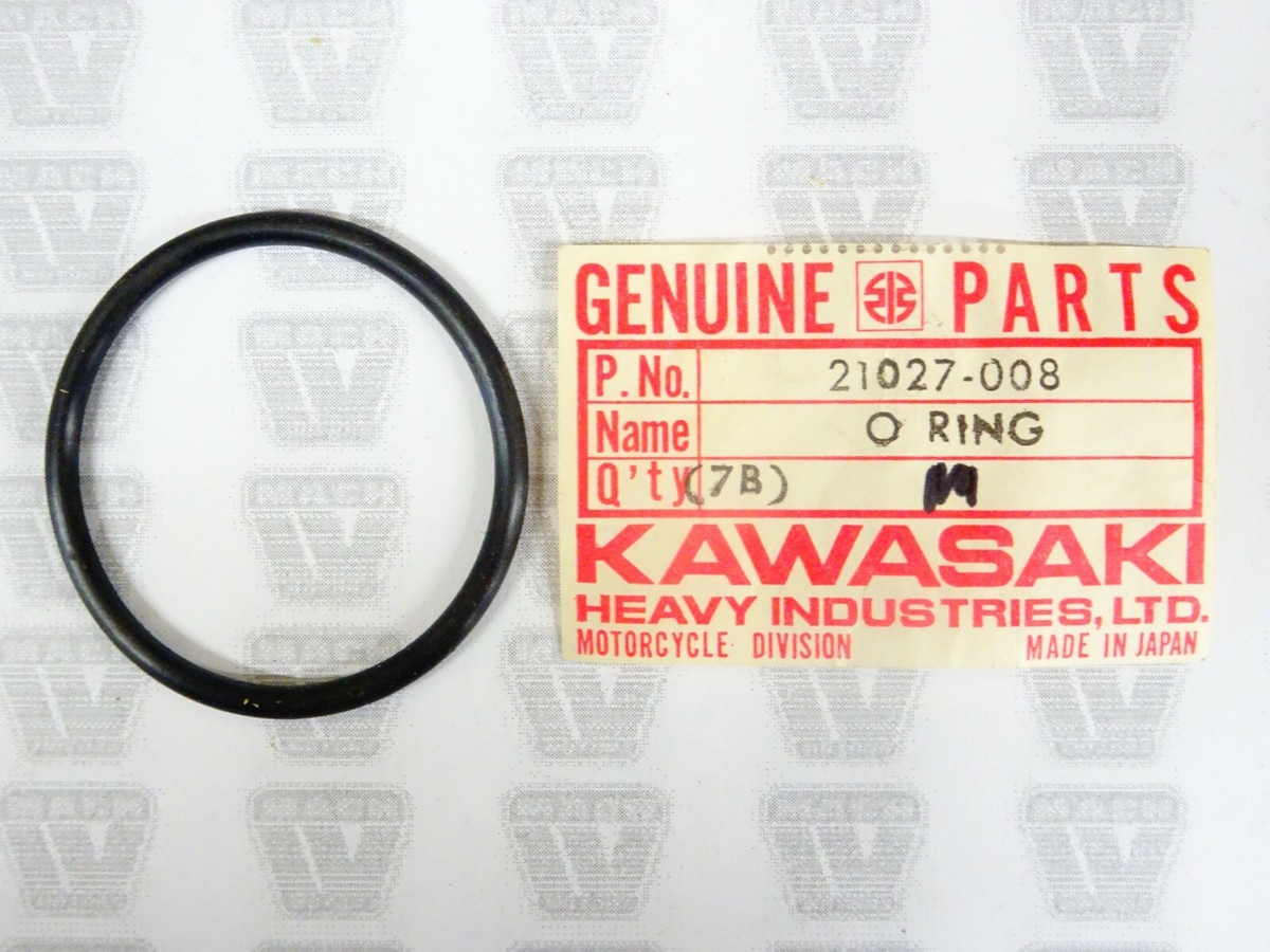 Kawasaki NOS NEW 21027-008 O Ring 40mm KZ ZN ZR ZX KZ750 KZ650