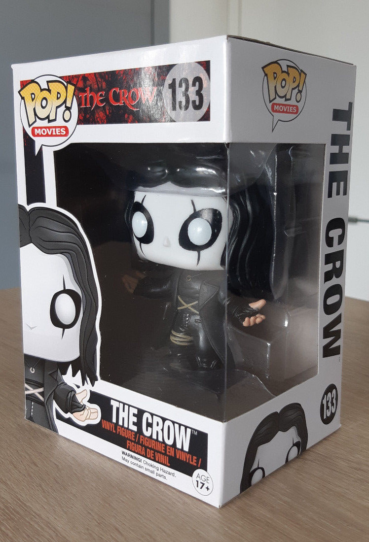 Funko Pop Crow Movies - The Crow Pop 133 - Vaulted & Rare 071beb Funko Pop Crow Movies - The Crow Pop 133 - Vaulted & Rare 071beb