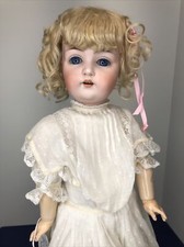22” Antique German Kestner 214 6 1/2 Bisque Doll Compo BJ Body BL SL Eye SC1
