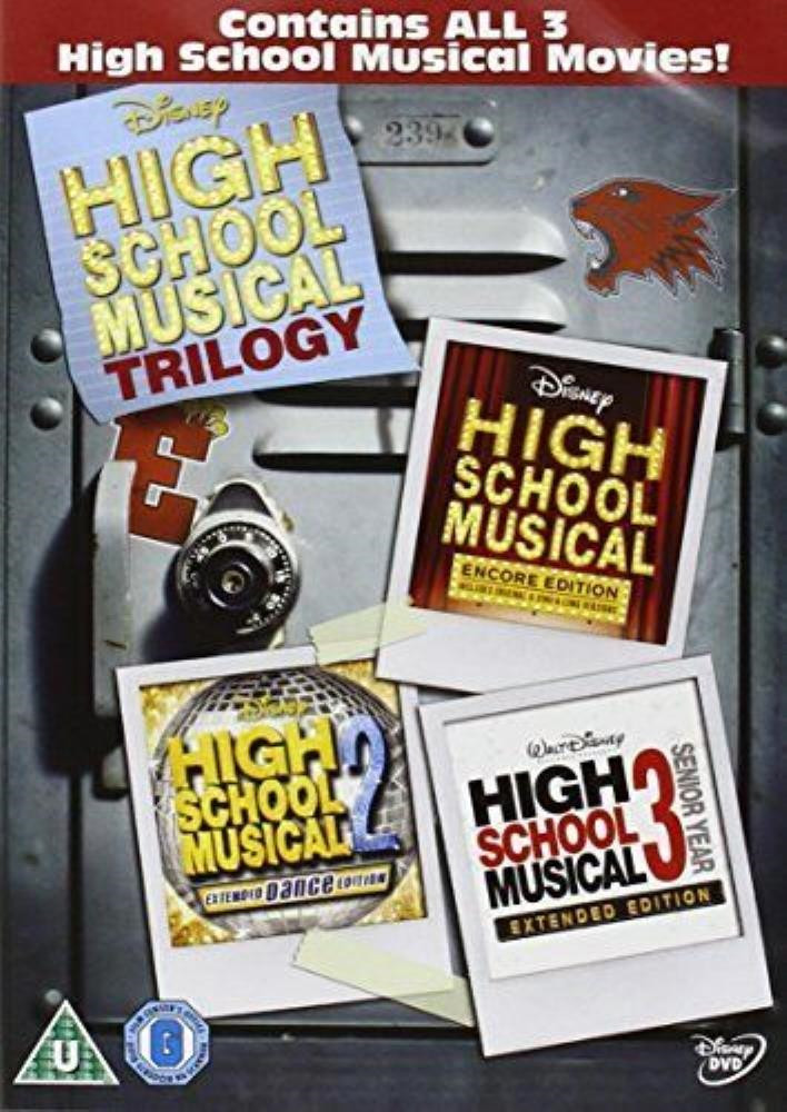High School Musical 1-3 DVD FREE SHIPPING