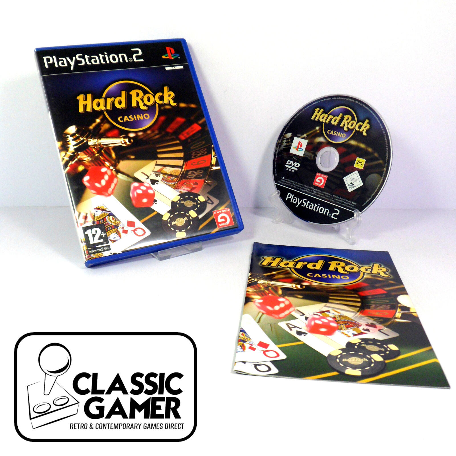 Hard Rock Casino (PS2) *Near Mint*