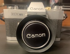 Canon EX Auto QL SLR Film Camera With 35mm 1:1.8 Lens Photography . NOT TESTED 