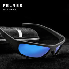 Small Frame Polarized Sport Sunglasses For Men Women Driving Riding Goggles New