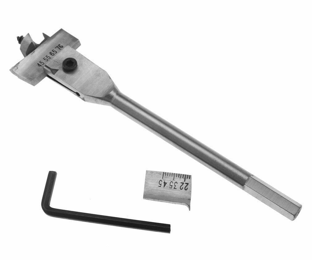 Punta di Perforazione Piatta 22-76mm | Strumento Regolabile Legno