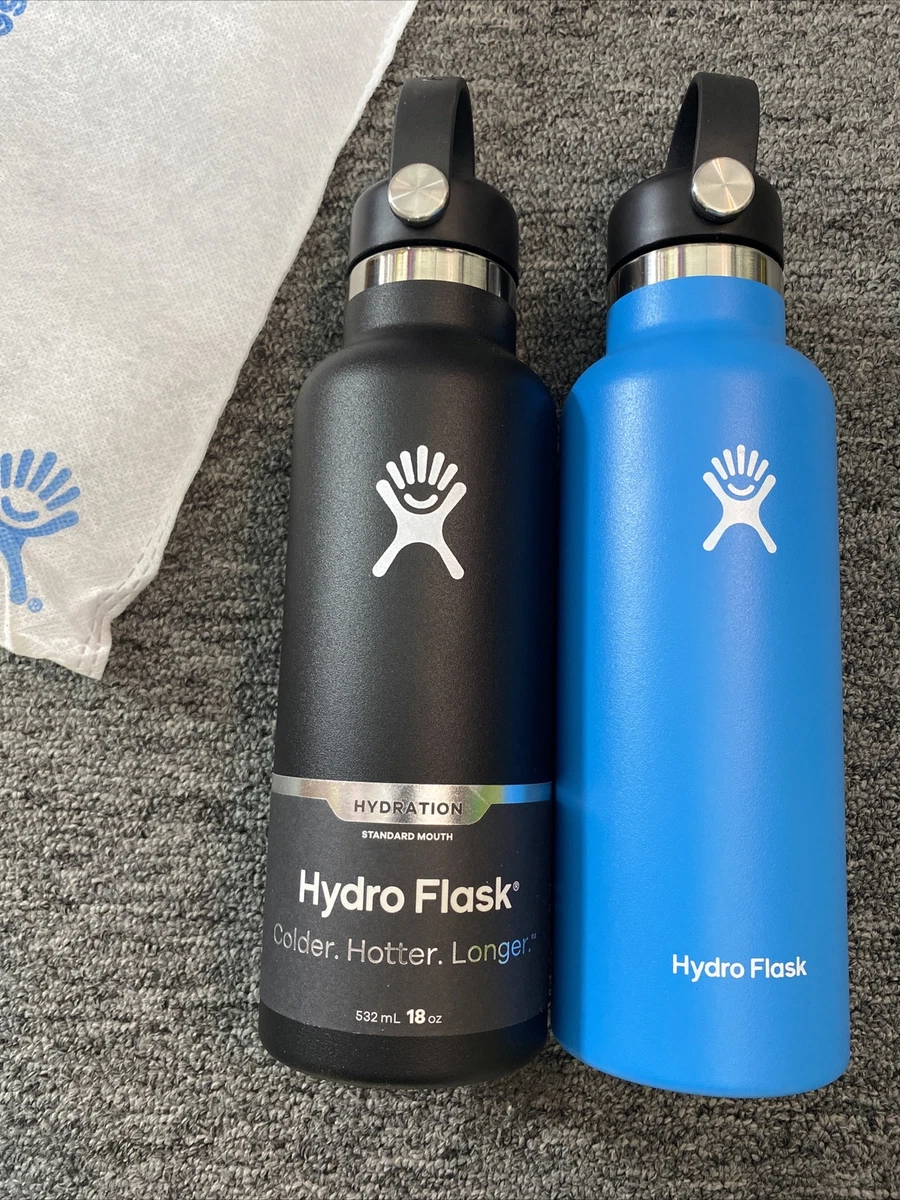 Hydro Flask 18 Oz Standard Mouth Black