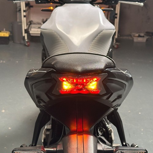 For 2017-2025 Kawasaki Ninja 650 Z650 LED Tail Light Rear Lamp with Turn Signals - Picture 19 of 24