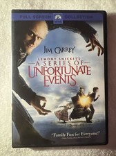 Lemony Snicket's a Series of Unfortunate Events DVD, Full Screen Edition NEW