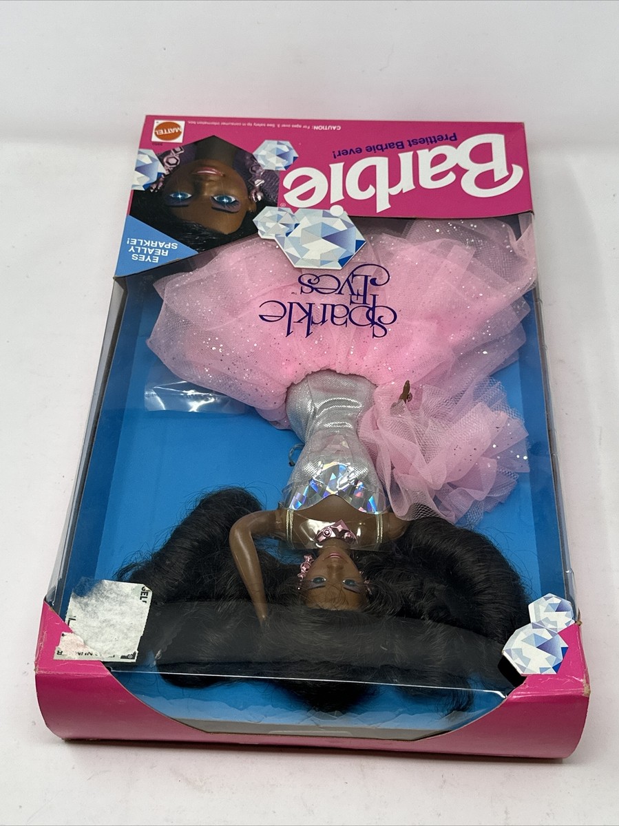 Sparkle Eyes Barbie African American 1991 Mattel 5950 NRFB for