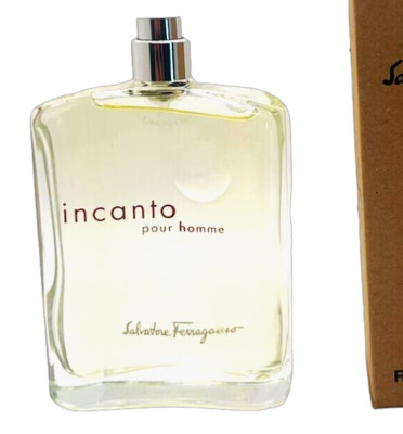 Incanto Uomo by Salvatore Ferragamo Pour Homme Cologne EDT 3.4oz 100ml Spray New