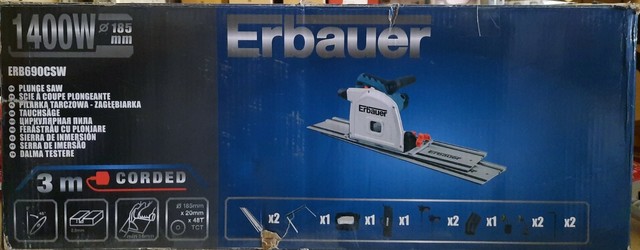 Erbauer ERB690CSW 1400W Electric Plunge 
