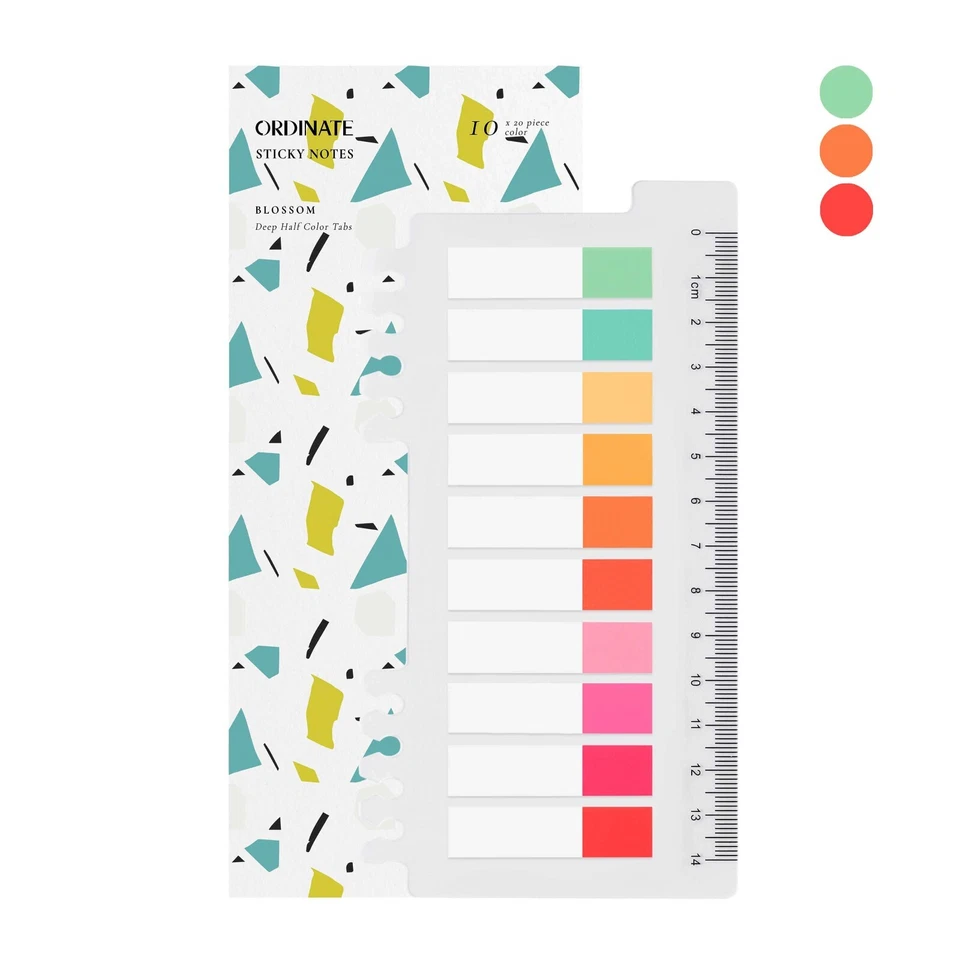 Blossom Haftnotizen Pastell, Transparent Klebezettel Notizzettel Sticky Notes - Bild 2 von 2