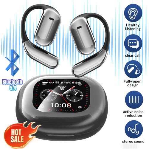 Ultra Open Ear Headphones Wireless Bluetooth Ergonomic Pro Over The Ear Earbuds
