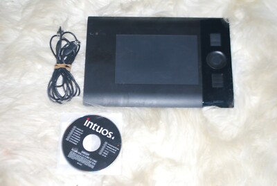 Wacom PTK440 Black Intuos4 Small Pen Tablet with CD, No Mouse