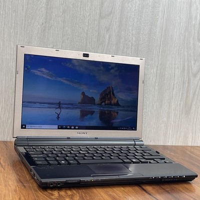 Seltener Sony Vaio Ultra 11'' Laptop VGN-TZ31MN - Intel Core 2 Duo / 100GB HDD / Win10
