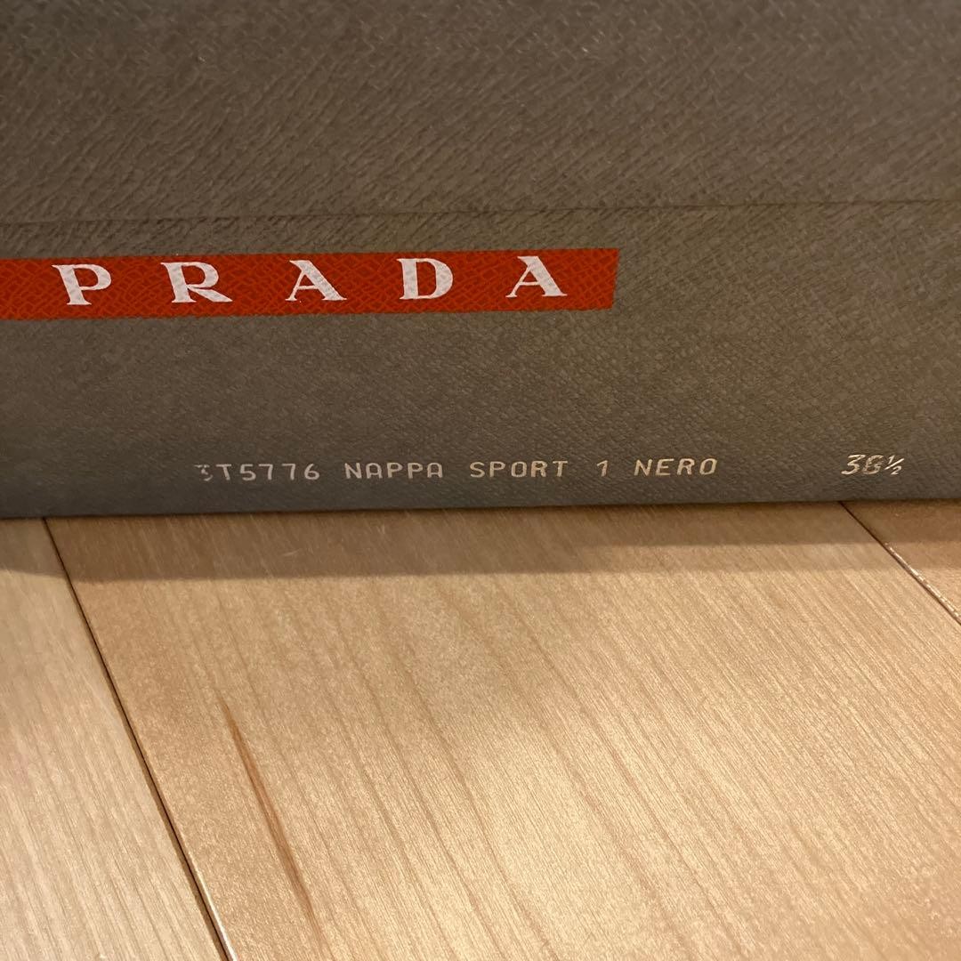 Rare PRADA Short Boots Shoes EU 38.5 US 8.5 Black Authentic from JAPAN thumbnail 4