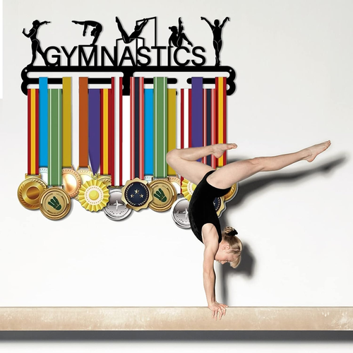 Gymnastics Medal Holder for Wall Gymnastics Medal Hanger Display Women'S Gymnast - Picture 6 of 12