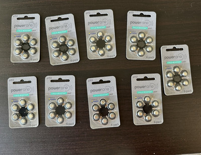 Power One P312 PR41 Size 312 Zinc-Air Hearing Aid Batteries 1.45V 6-Pack