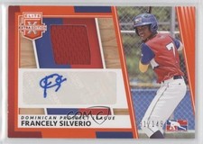 2022 Panini Elite Extra Edition Orange 91/149 Francely Silverio #DMS-FS Auto 4z8