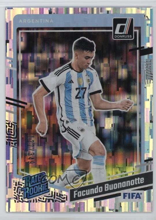 2023 Panini Donruss FIFA Rated Rookie Silver /349 Facundo Buonanotte #193 0f13