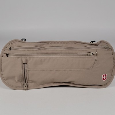 Victorinox Deluxe Multi-Pocket Security Belt For Travelers, Anti-Theft Belt Bag 
