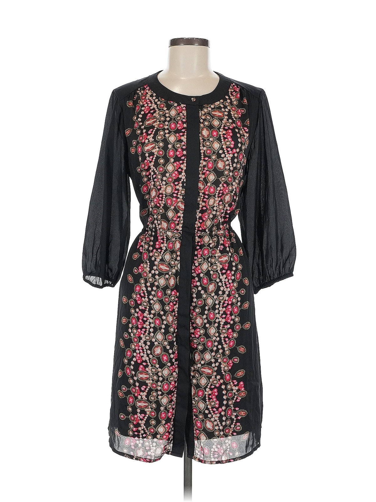 Max and Cleo Women Black Cocktail Dress M - image 1