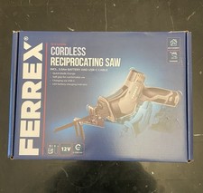 Ferrex Cordless Reciprocating Saw - USB-C - 2.0AH Battery Charging Cable - 12V 