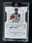 New Listing2017-18 National Treasures Penmanship D'Angelo Russell Auto PM-DRS 01/49 Card