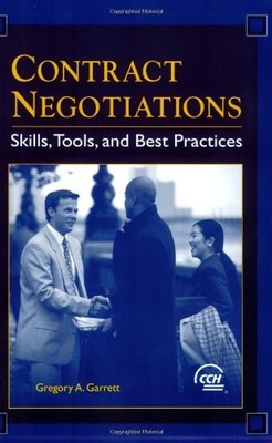 CONTRACT NEGOTIATIONS By Gregory A. Garrett **BRAND NEW**